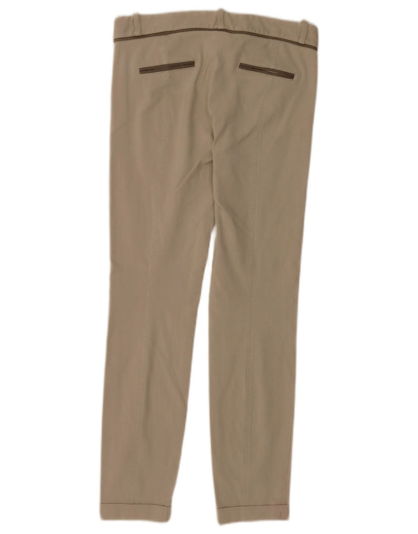 Massimo Dutti Pantaloni Skinny Casual Femei EU 38 Mici L28 L27 Bej
