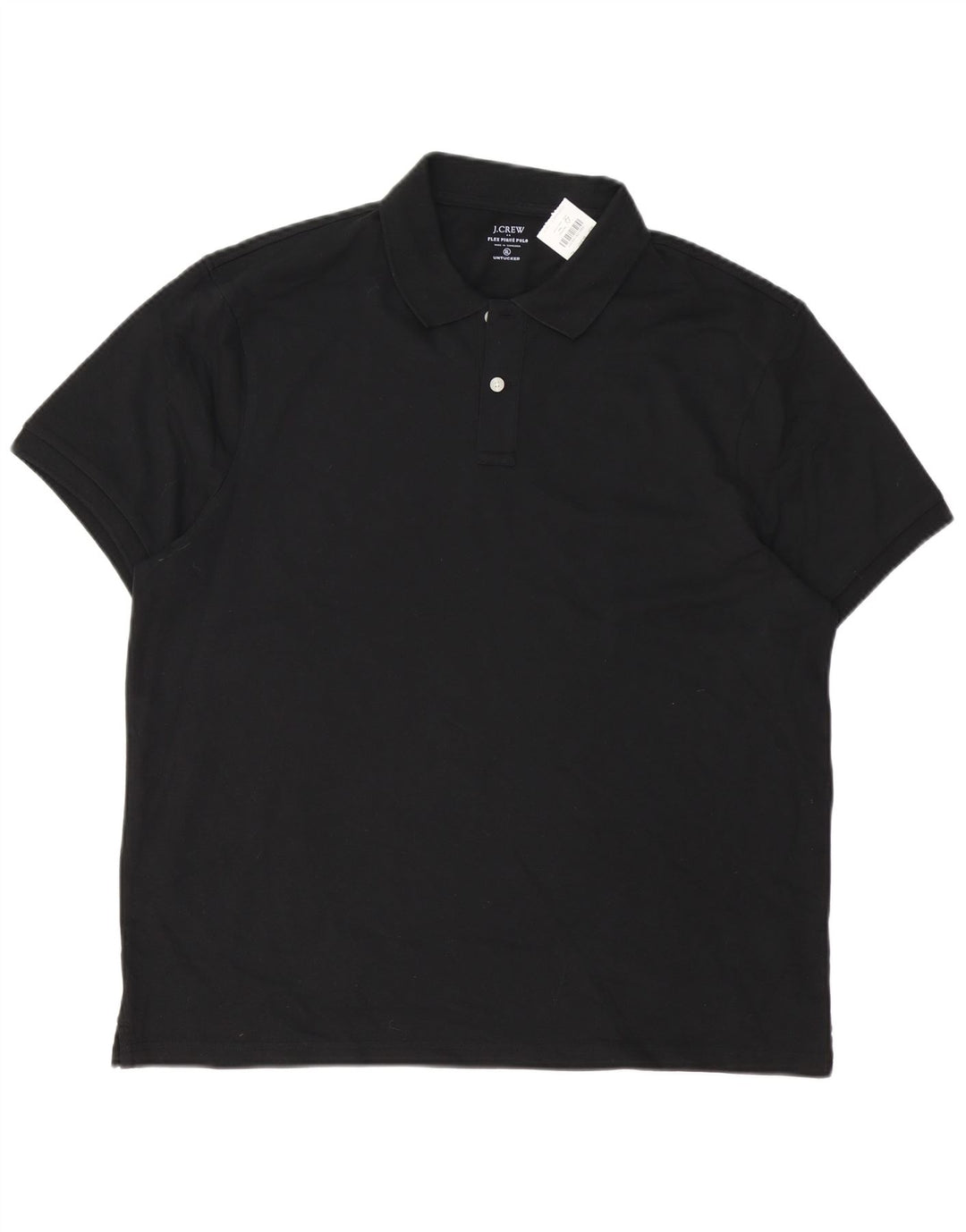 Cămașă polo pentru bărbați J. CREW XL bumbac negru