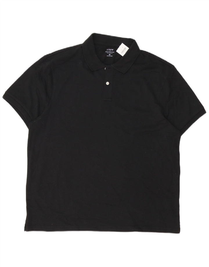 Cămașă polo pentru bărbați J. CREW XL bumbac negru