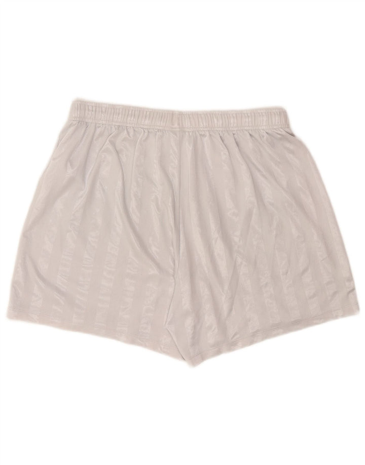 Pantaloni scurți sport Nike Dri Fit pentru bărbați XL poliester cu dungi gri