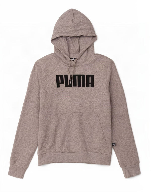 Pulover pentru femei Puma Graphic Hoodie UK 14 Medium Gri Bumbac