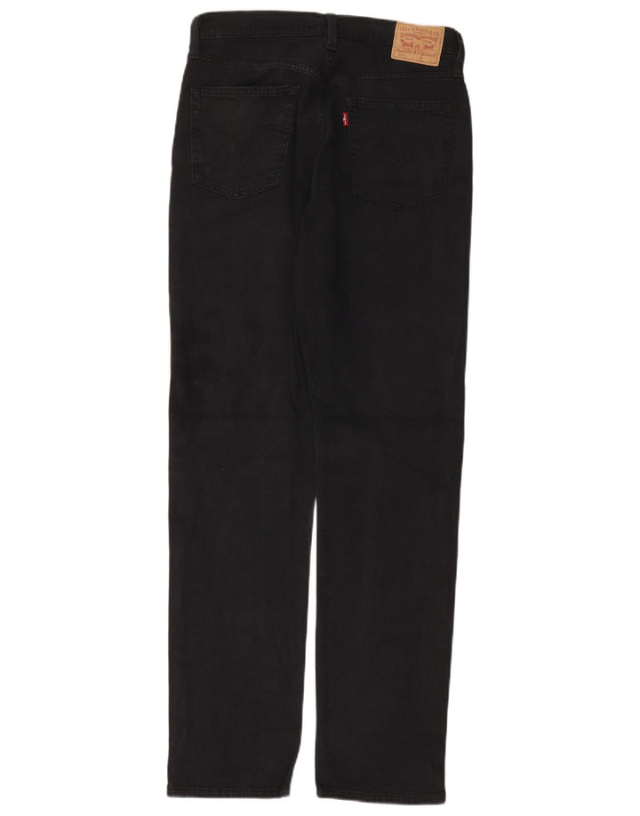 LEVI'S Blugi 501 drepti pentru bărbați W29 L32 bumbac negru