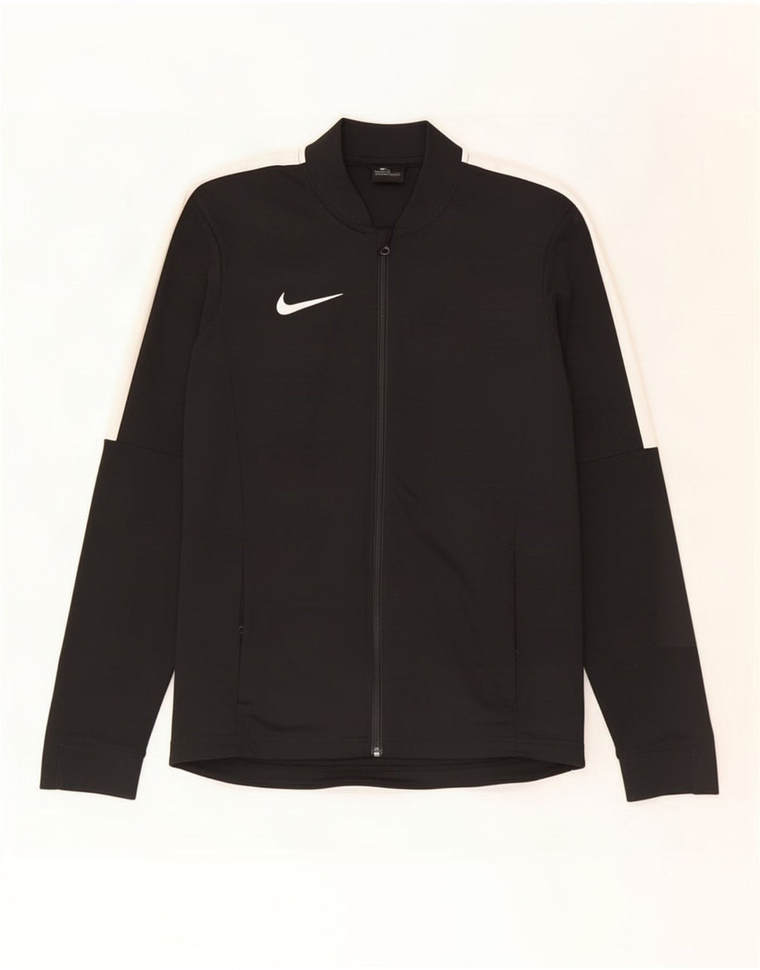 Jachetă de top pentru trening Nike Dri Fit pentru bărbați, negru, poliester color bloc