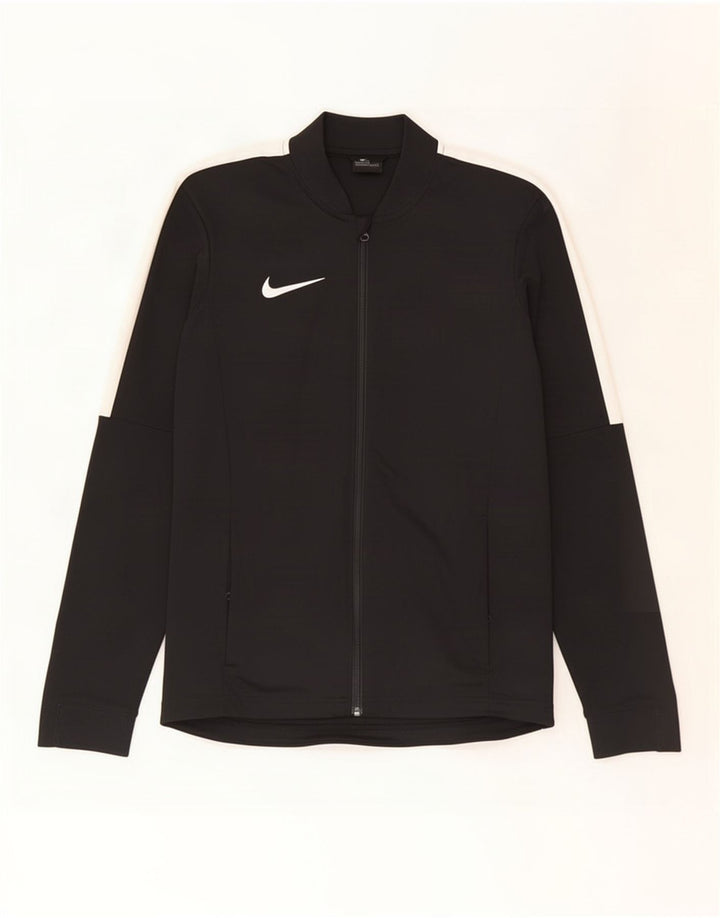 Jachetă de top pentru trening Nike Dri Fit pentru bărbați, negru, poliester color bloc