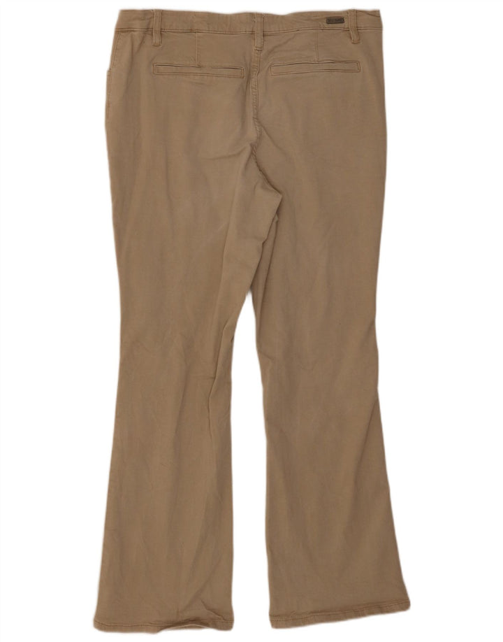 Pantaloni casual BKE Bootcut pentru femei W33 L31 bumbac bej
