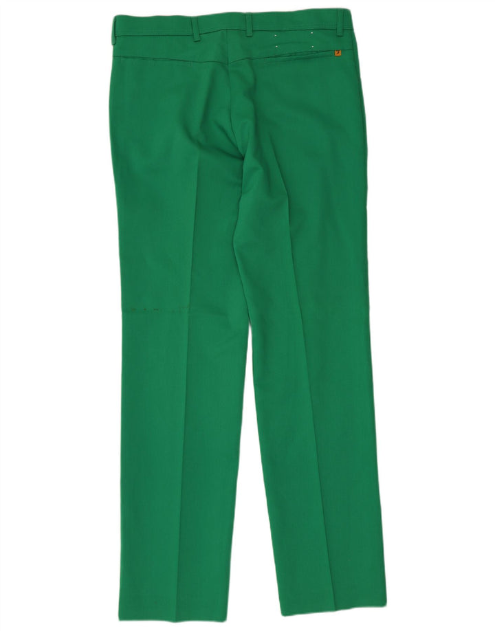 Pantaloni casual drepti pentru femei Farah L36 L34 Poliester verde