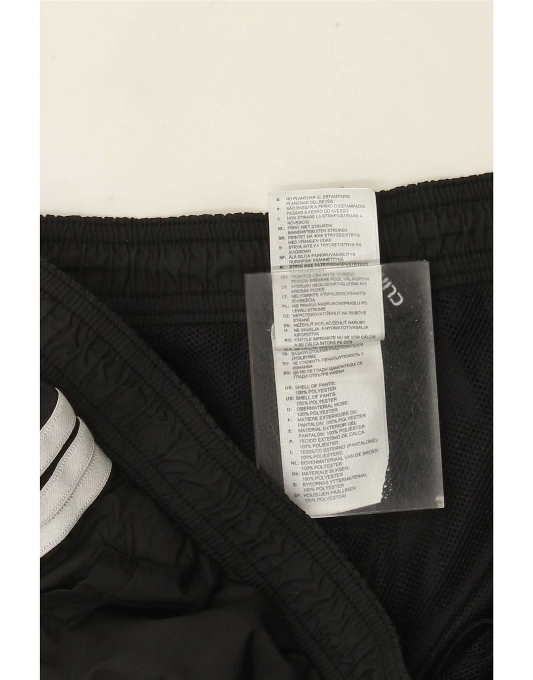 Pantaloni de trening ADIDAS Clima Proof pentru femei UK 12 Poliester mediu gri