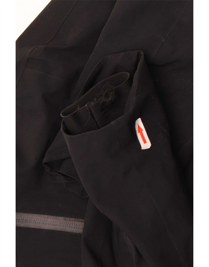 Jachetă de ploaie cu glugă pentru bărbați Timberland UK 36 Poliester negru mic