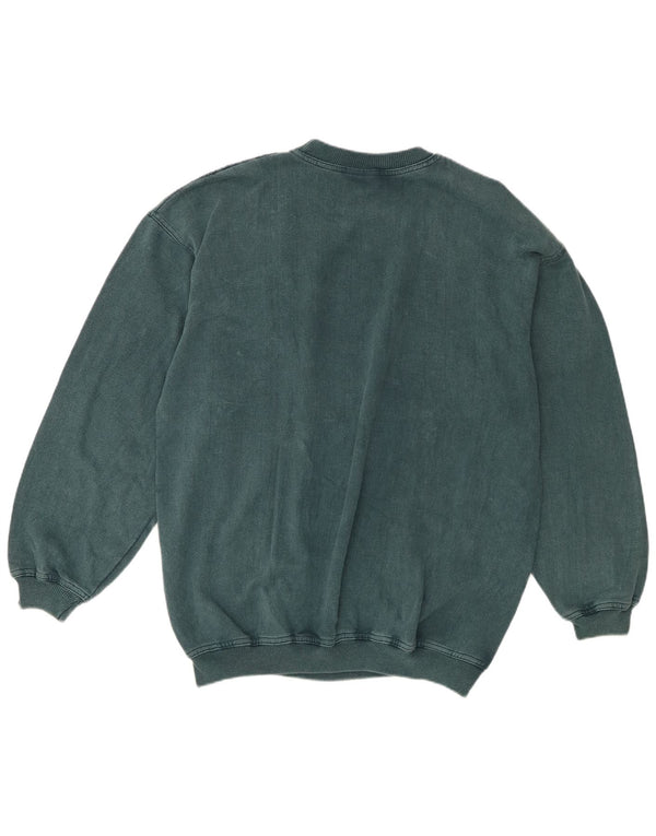 Hanorac Vintage pentru bărbați Jumper XL Bumbac Albastru