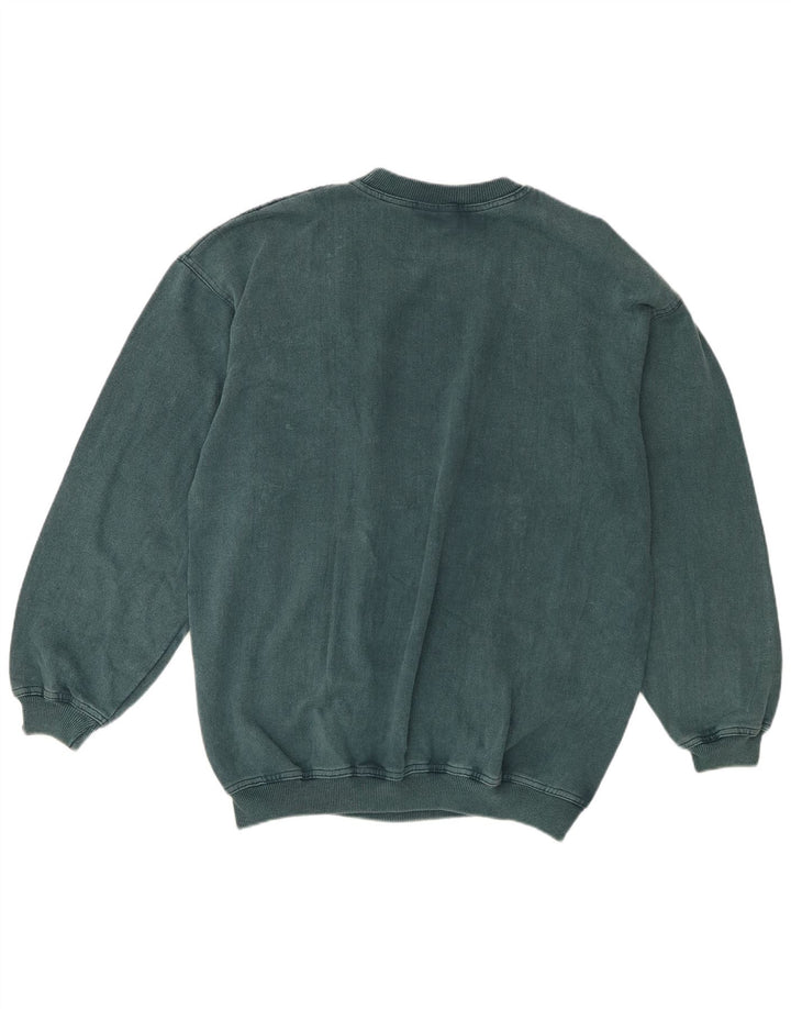 Hanorac Vintage pentru bărbați Jumper XL Bumbac Albastru