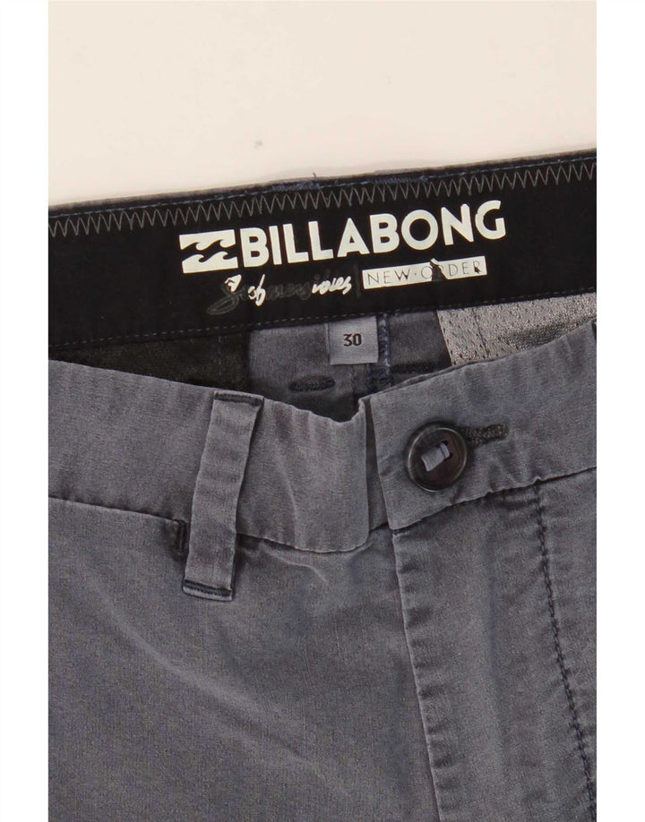 Pantaloni scurți chino pentru bărbați Billabong W30, bumbac, albastru bleumarin mediu