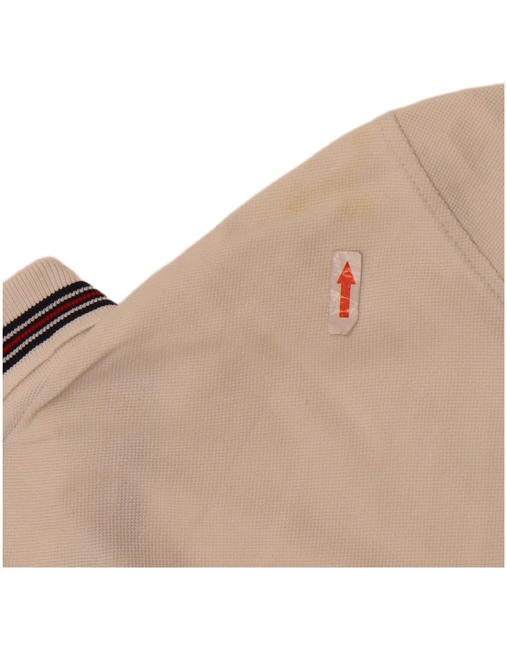Tricou Polo Fila Barbati Mare Bumbac Alb