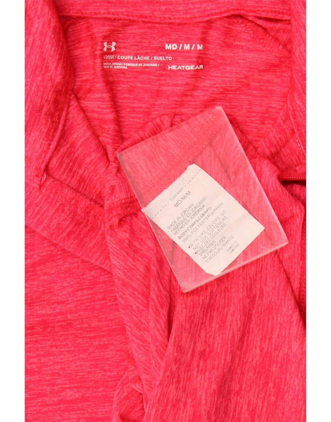 Top de trening UNDER ARMOUR pentru femei Heat Gear Pullover UK 12 Medium Pink