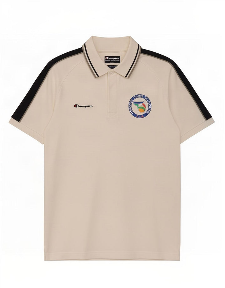 Tricou polo Champion pentru bărbați, alb, mare