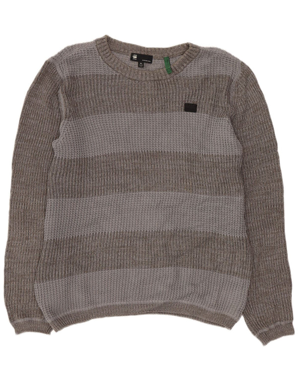 Pulover G-Star pentru bărbați, cu gât de barcă, XL, bumbac color bloc