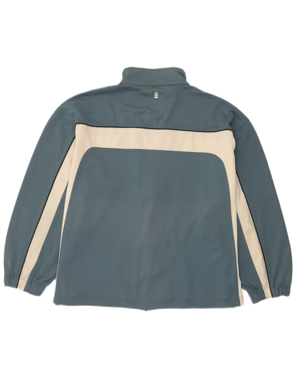 Trening pentru bărbați Fila Loose Fit Top Jachetă mare, albastru, poliester color bloc