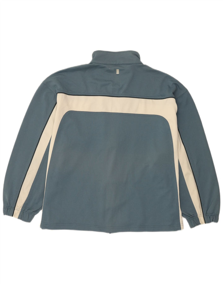 Trening pentru bărbați Fila Loose Fit Top Jachetă mare, albastru, poliester color bloc