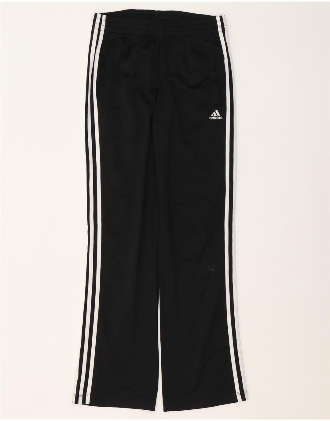 Pantaloni de trening Adidas fete 13-14 ani poliester negru