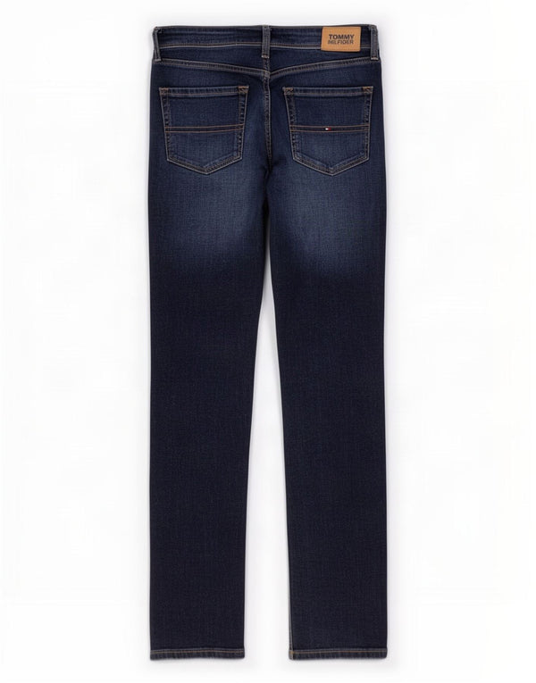 Blugi slim pentru băieți Tommy Hilfiger 13-14 ani W28 L29 albastru bumbac