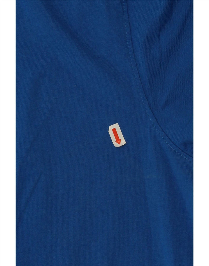 Tricou grafic pentru bărbați Mountain Warehouse Top Medium Blue Bumbac