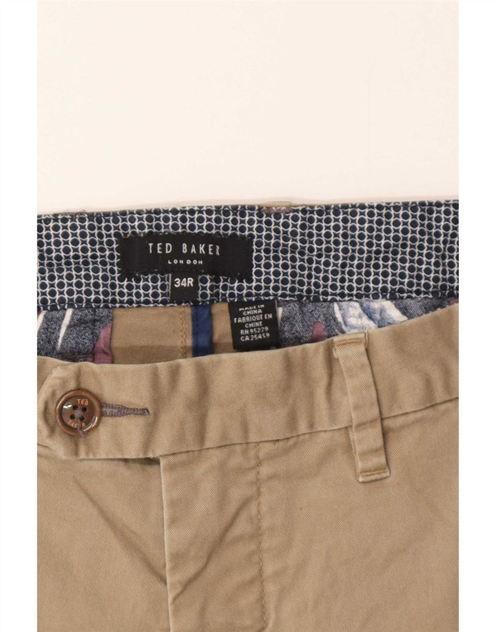 Pantaloni scurti chino pentru bărbați Ted Baker, mari W34, bej
