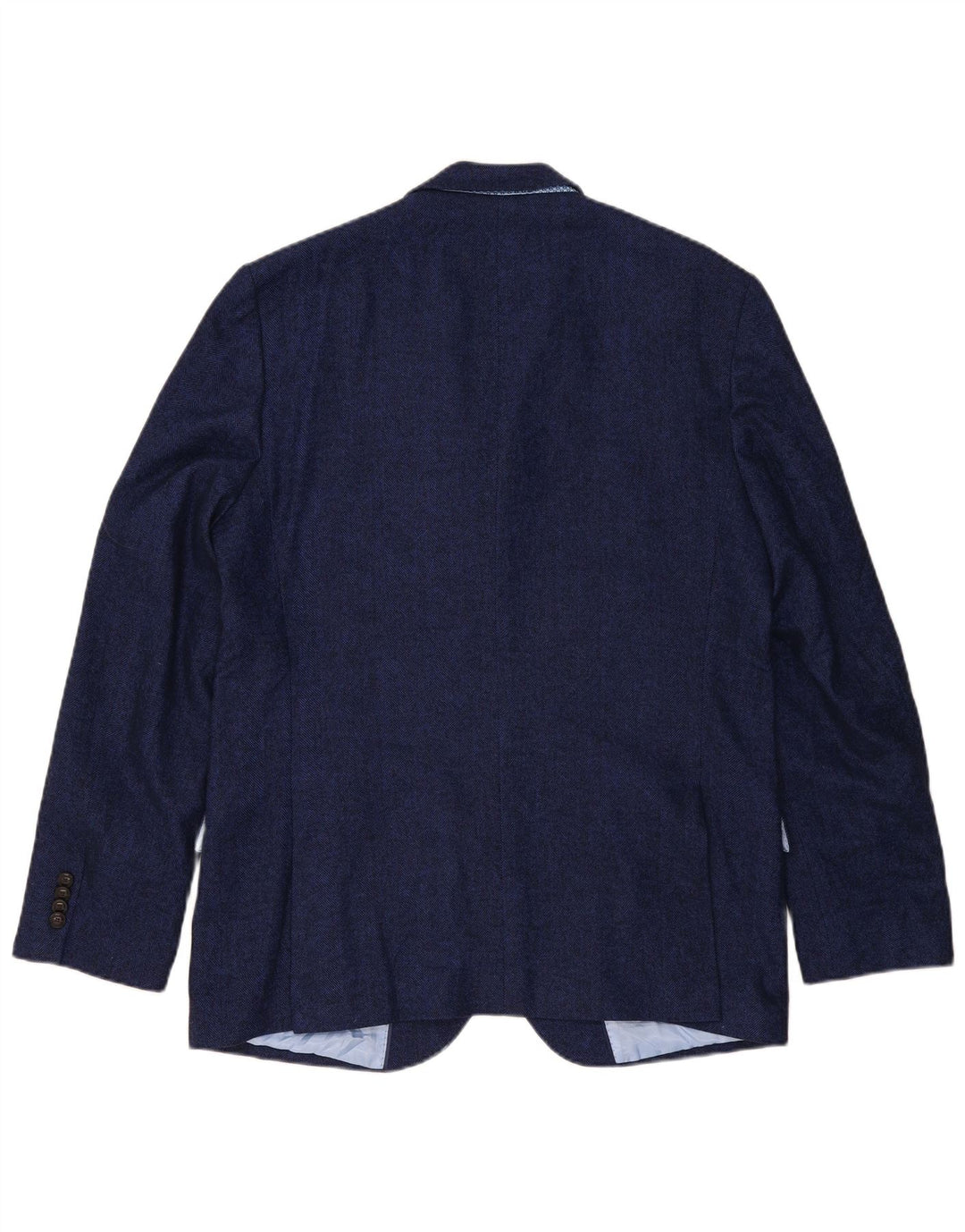 Jachetă pentru bărbați Marks & Spencer, cu 2 nasturi, Marea Britanie 44 XL, bleumarin, în spinare