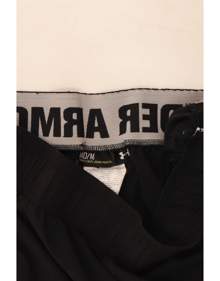 Pantaloni scurți sport grafic Under Armour pentru bărbați, medii, negri