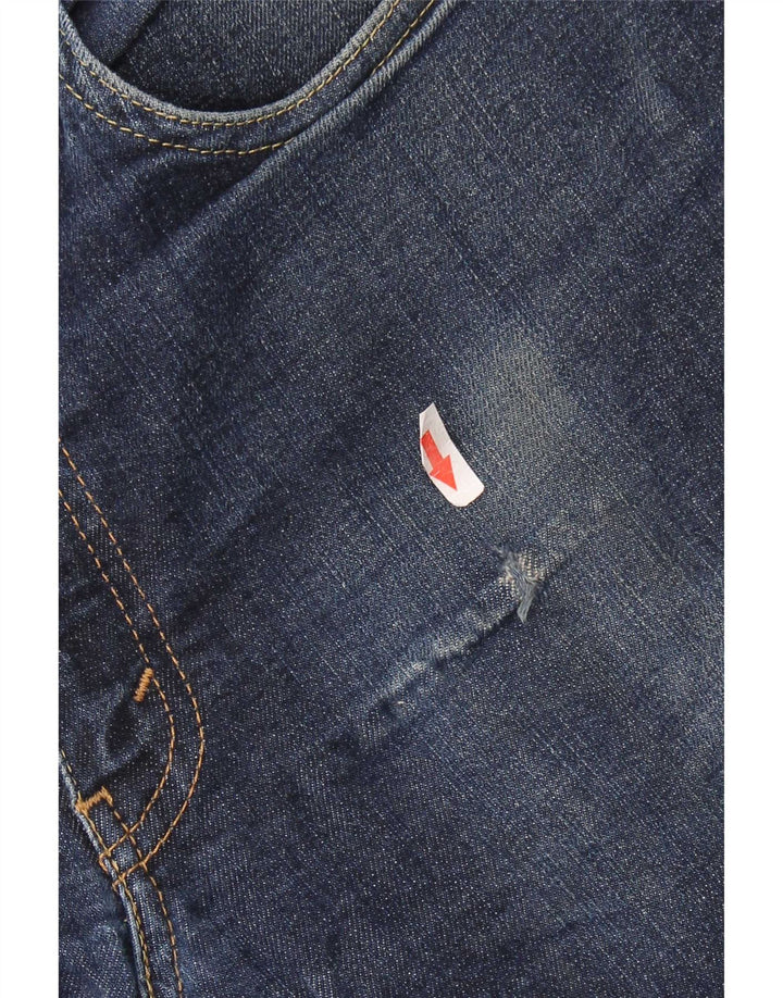 Blugi 514 drepti pentru bărbați Levi's W32 L30 bumbac bleumarin