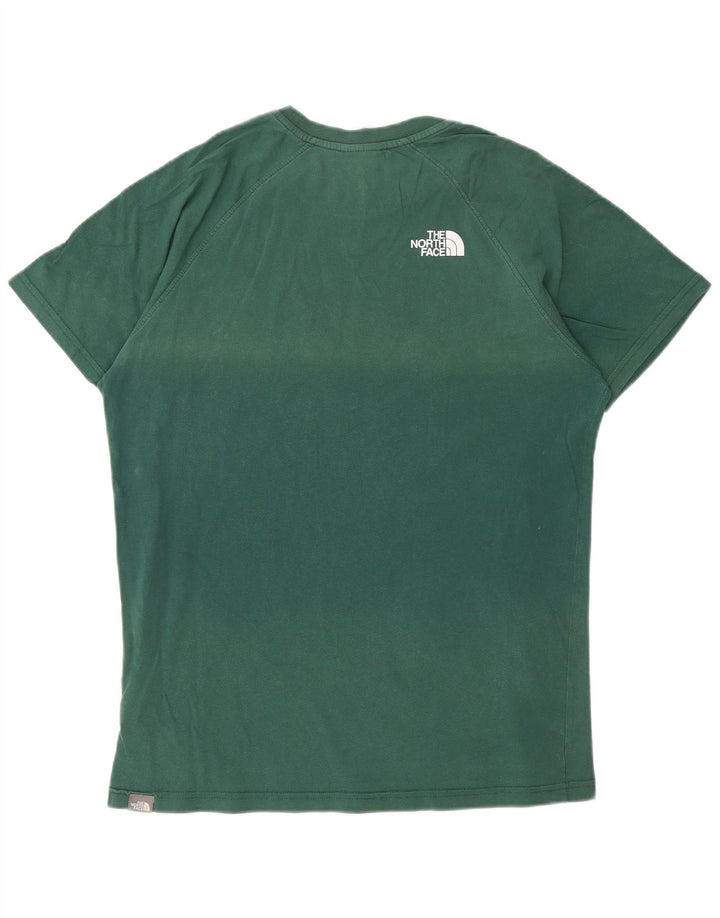 Tricou grafic pentru bărbați THE NORTH FACE Top din bumbac verde mediu