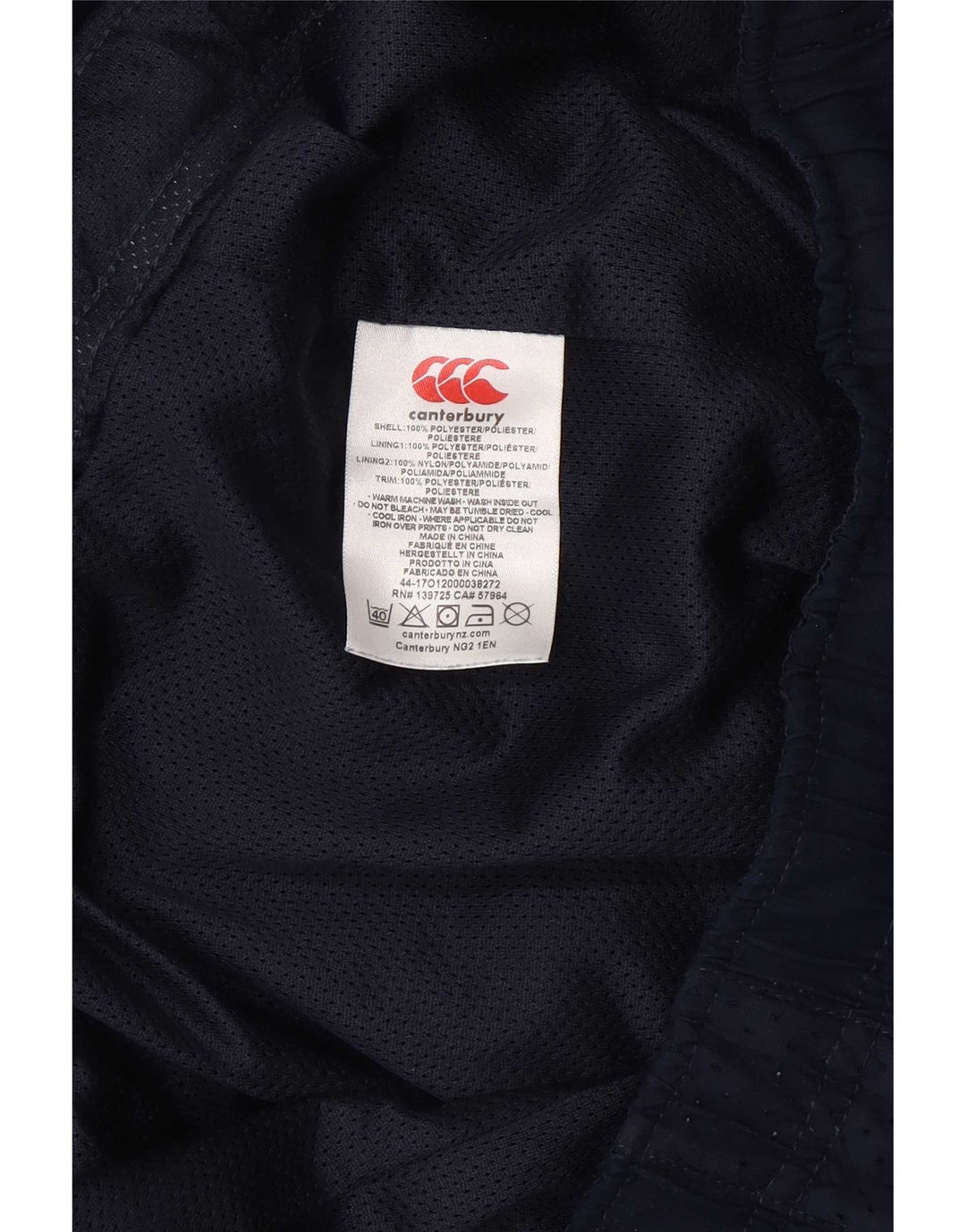 Pantaloni de trening pentru bărbați Canterbury, XL, poliester bleumarin