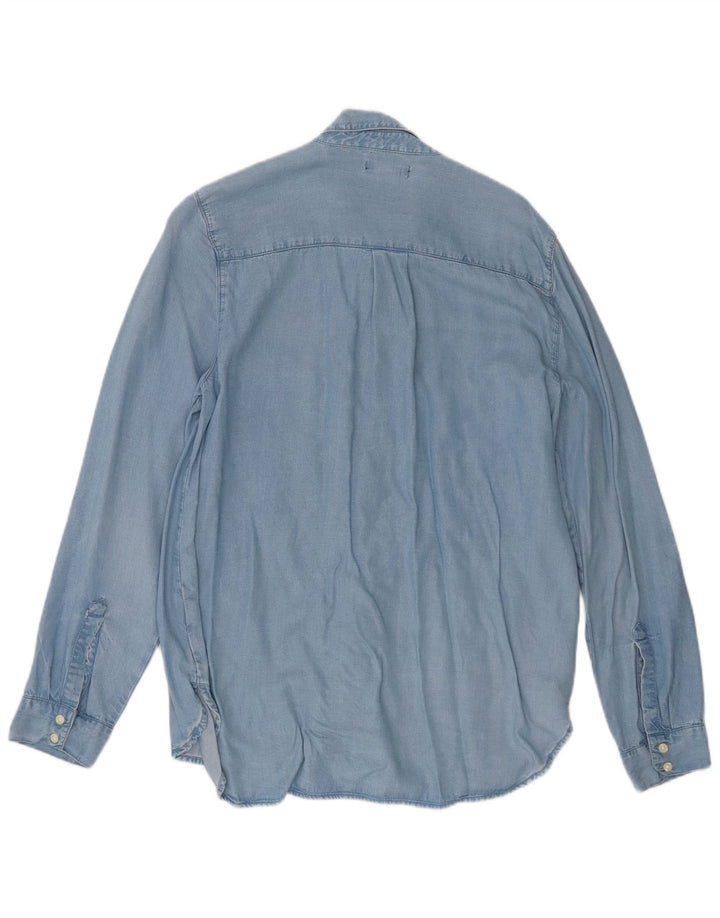 Cămașă din denim pentru femei Gap UK 14 Medium Blue Lyocell