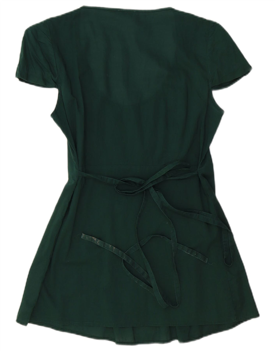 Rochie A-Line pentru femei BENETTON UK 10 Bumbac verde mic