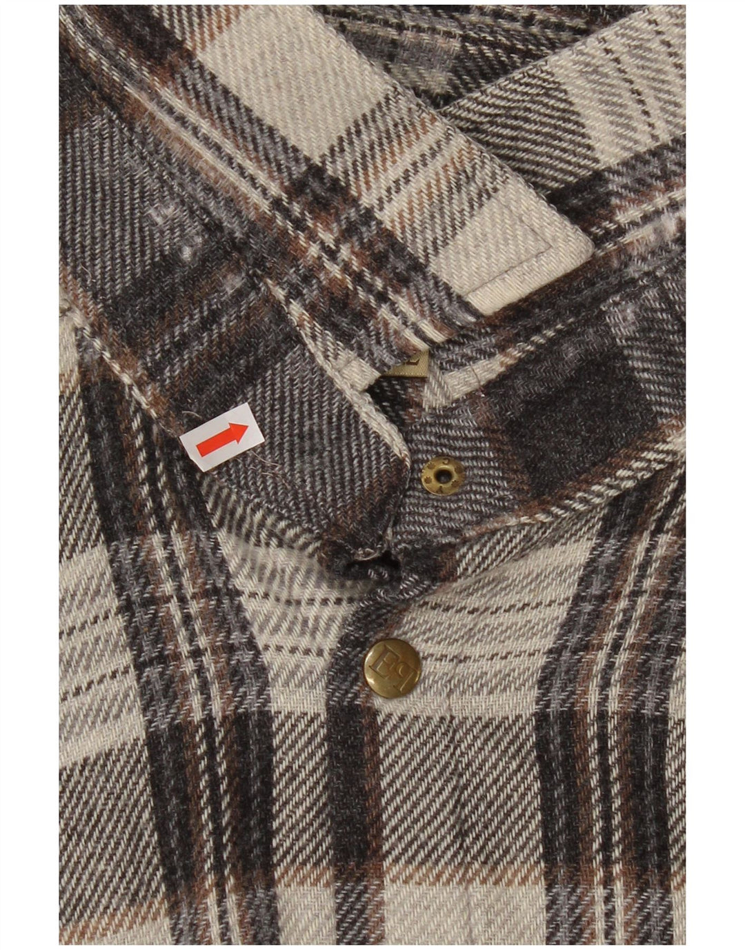 Cămașă de flanel pentru bărbați European Project 2XL, gri, acrilic, cu carouri