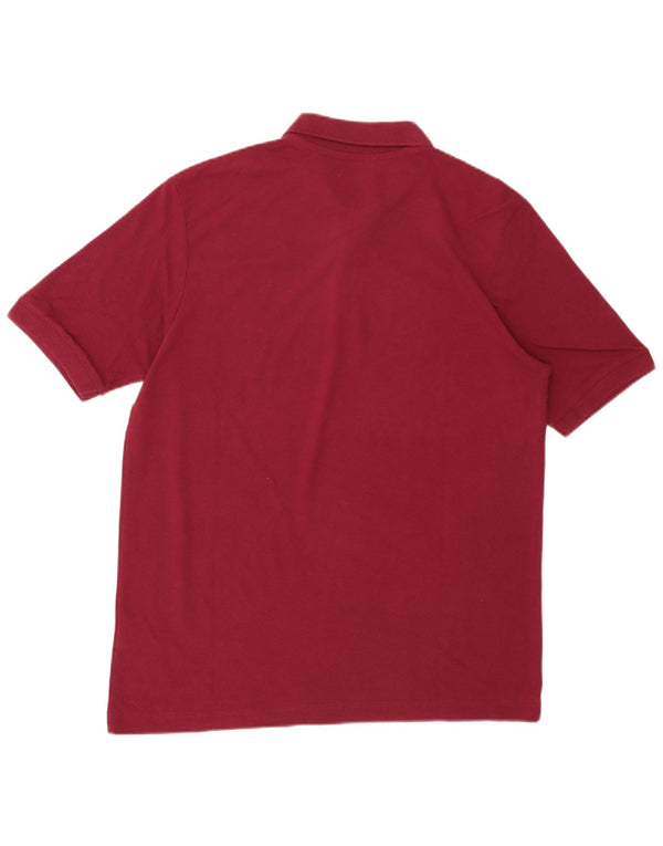 Cămașă polo pentru bărbați Kappa XL Bumbac Burgundy