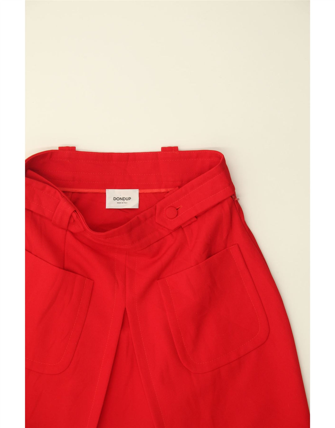DONDUP Womens A-Line Skirt W30 Medium Red Vintage Dondup and Second-Hand Dondup from Messina Hembry 