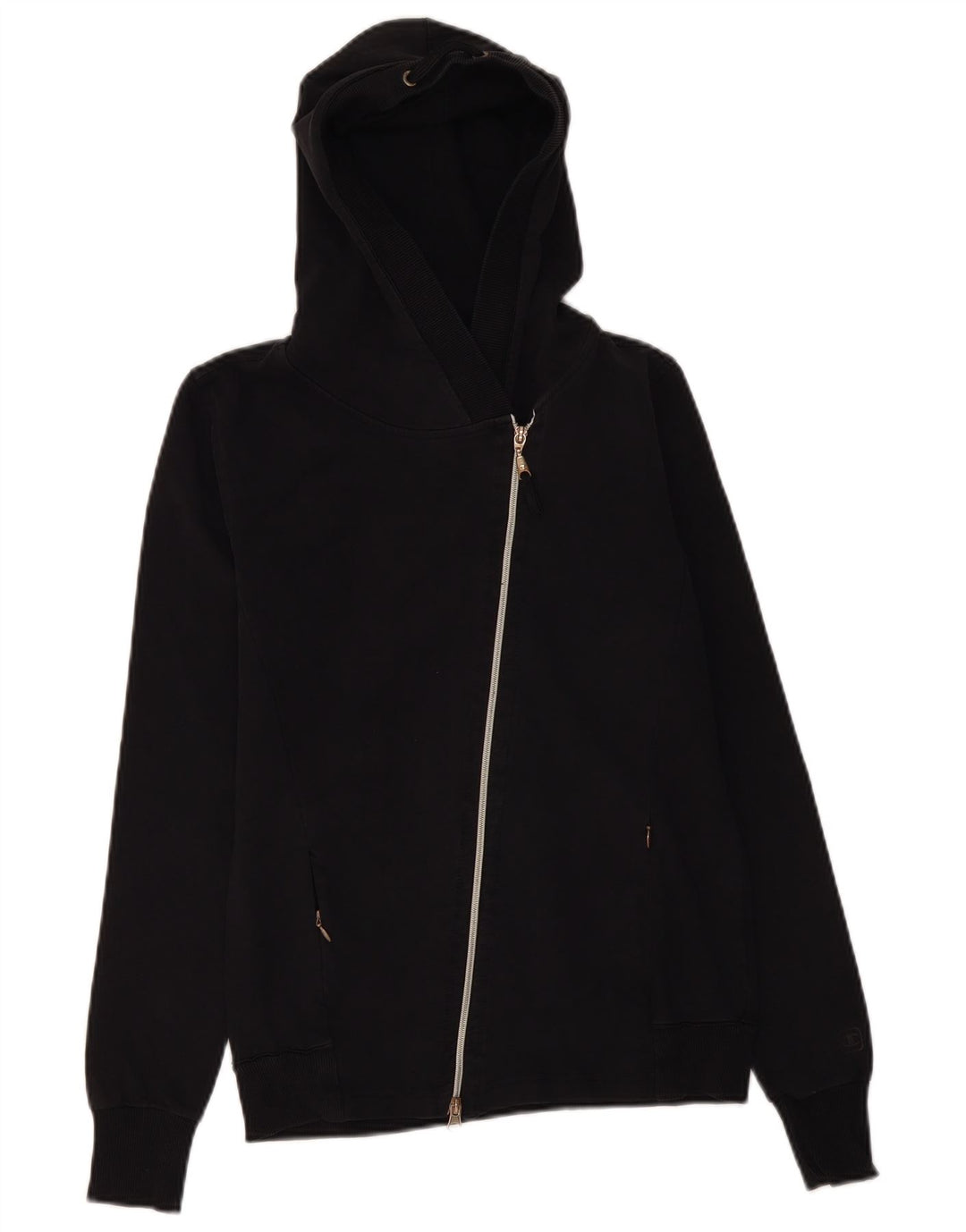 Pulover pentru femei CHAMPION, cu fermoar, UK 12 Medium Black