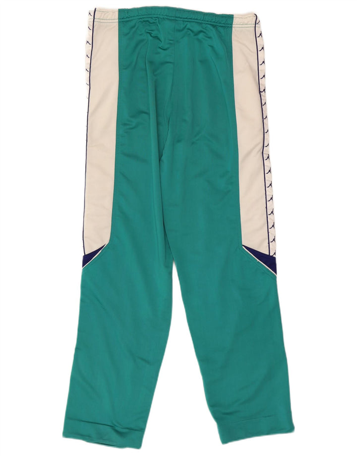 Pantaloni de trening cu grafică pentru bărbați Kappa, mari, verzi