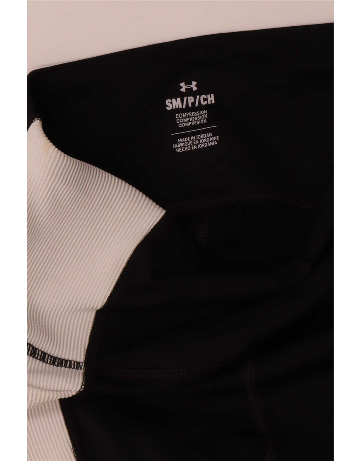 Leggings pentru femei Under Armour UK 8 Small Black Colorblock Poliester
