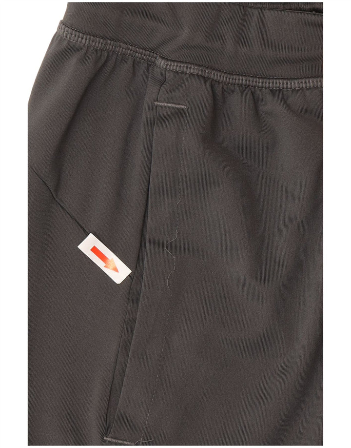 Pantaloni scurți sport grafic Adidas pentru bărbați, poliester mici, gri