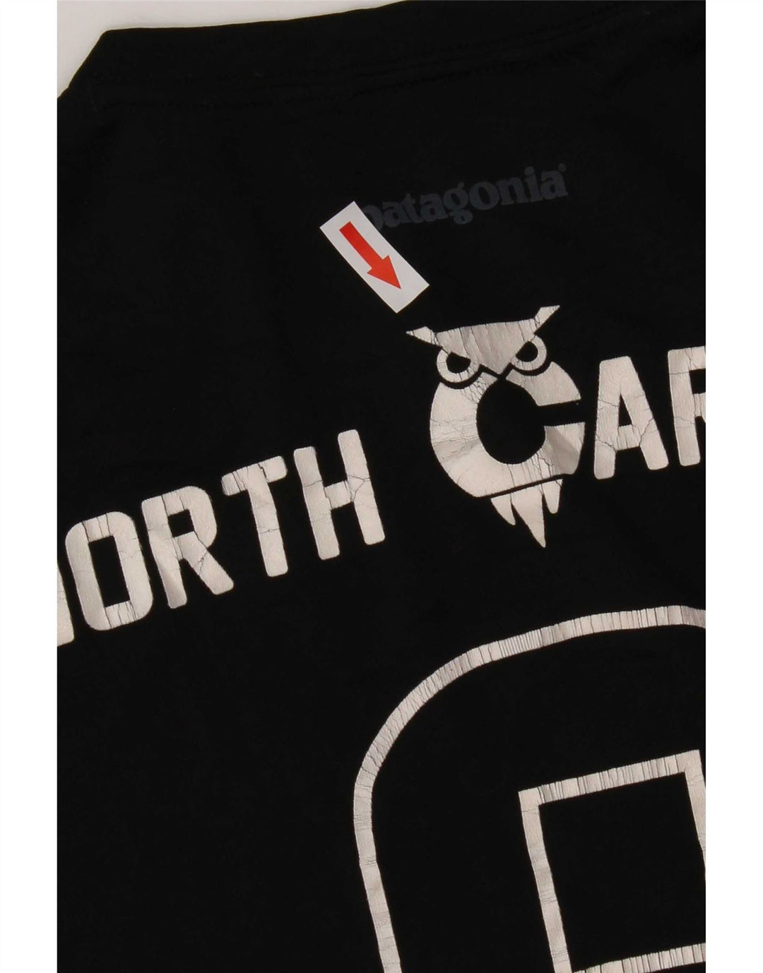 Tricou grafic Patagonia pentru bărbați North Carolina Top Medium Negru Poliester