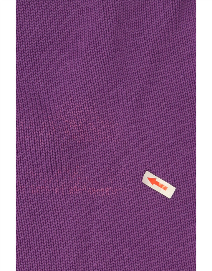 Pulover pentru bărbați Zara, cu decolteu în V, mare violet