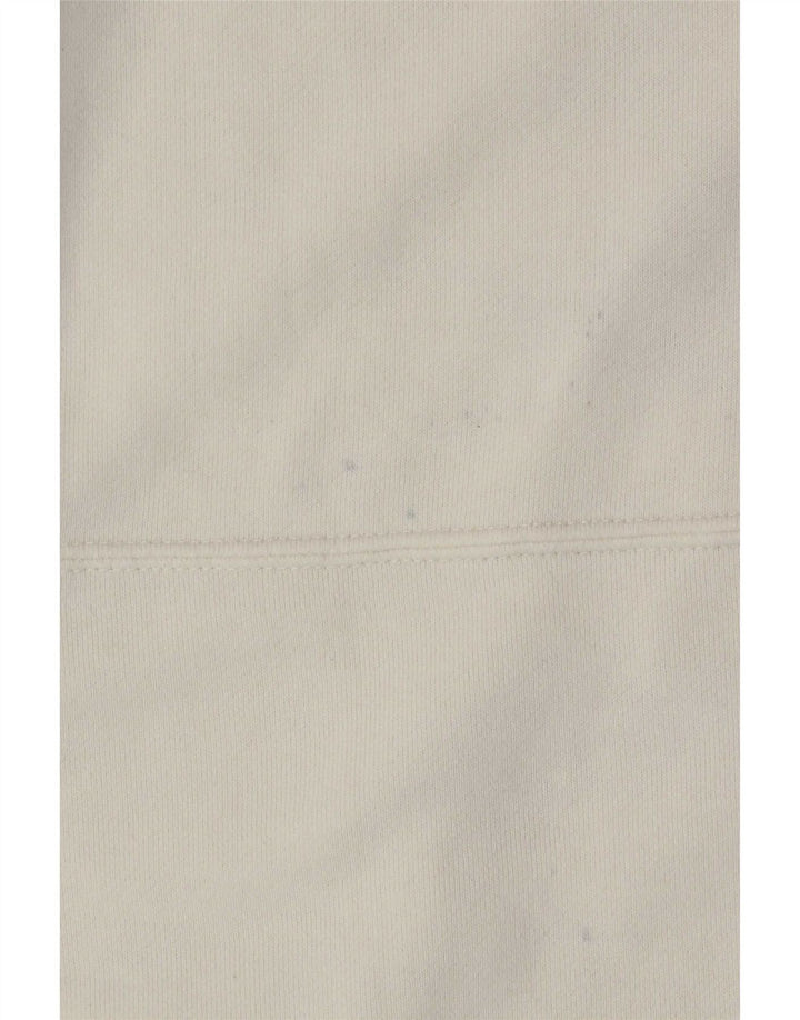 Pulover de hanorac grafic Nike pentru femei UK 10, mic, alb, bloc de culoare