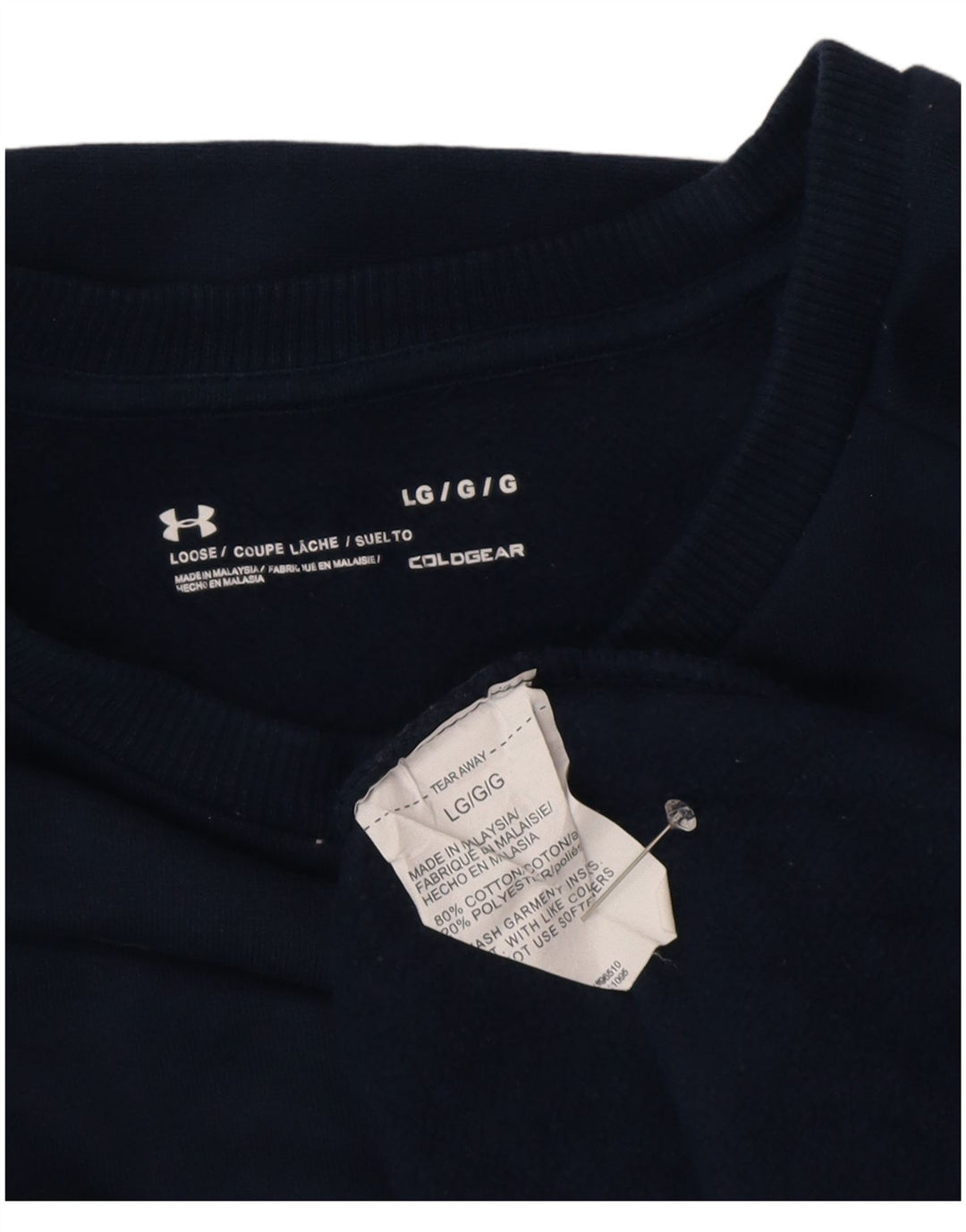 Pulover pentru femei Cold Gear UNDER ARMOUR UK 16 Mare bleumarin