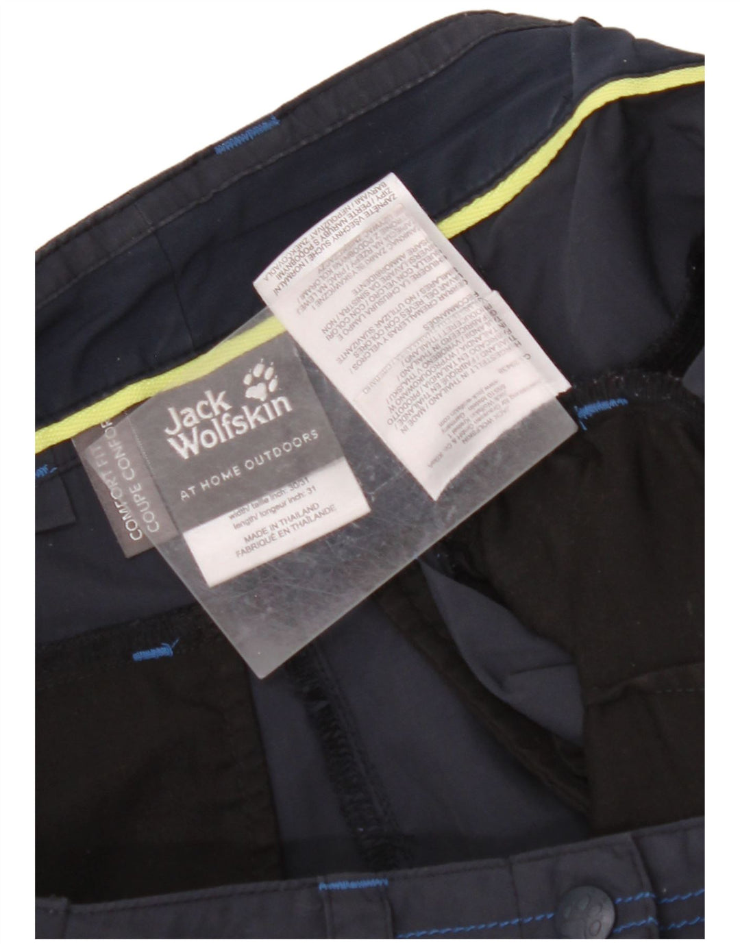 Pantaloni scurti cargo pentru femei JACK WOLFSKIN W30 Medium Bleumarin