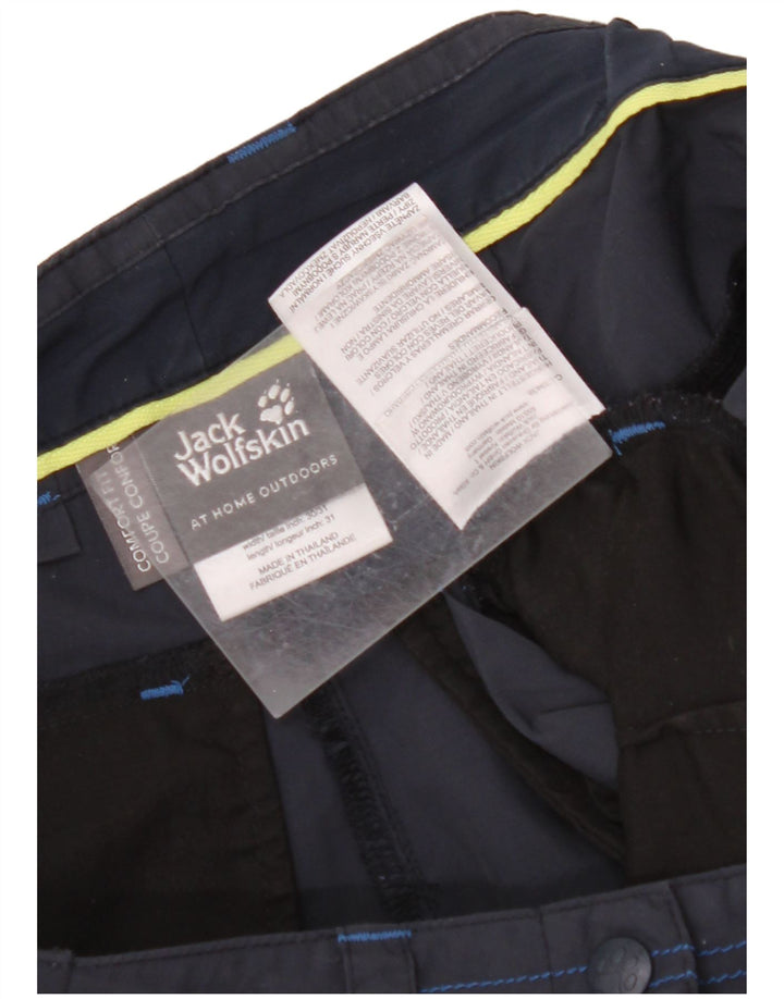 Pantaloni scurti cargo pentru femei JACK WOLFSKIN W30 Medium Bleumarin