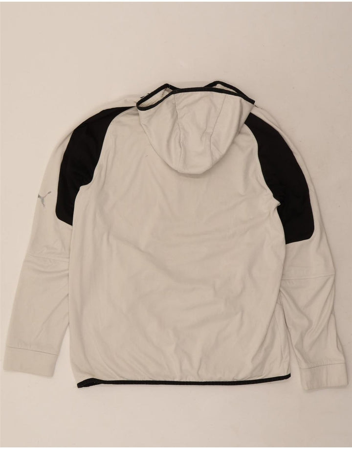 Pulover Puma pentru bărbați, XL, alb, poliester color bloc