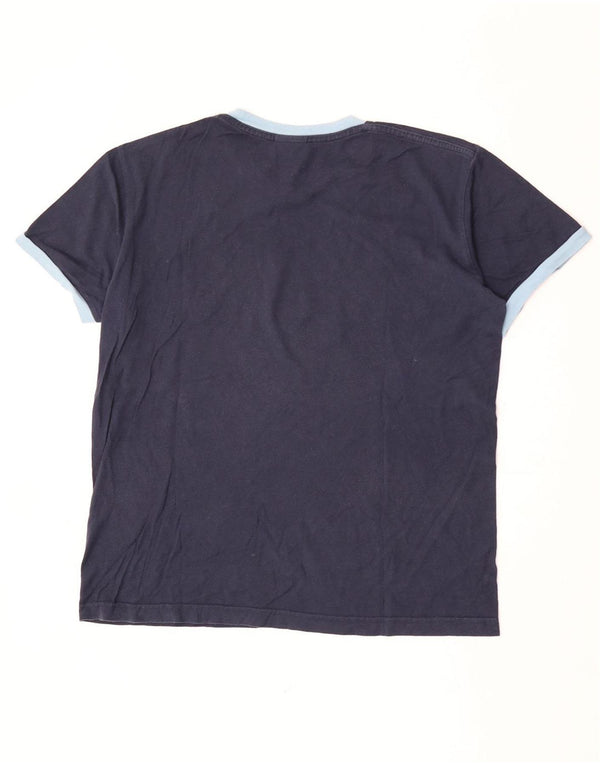 Tricou pentru bărbați Nike Top UK 42/44 Mare Bumbac bleumarin
