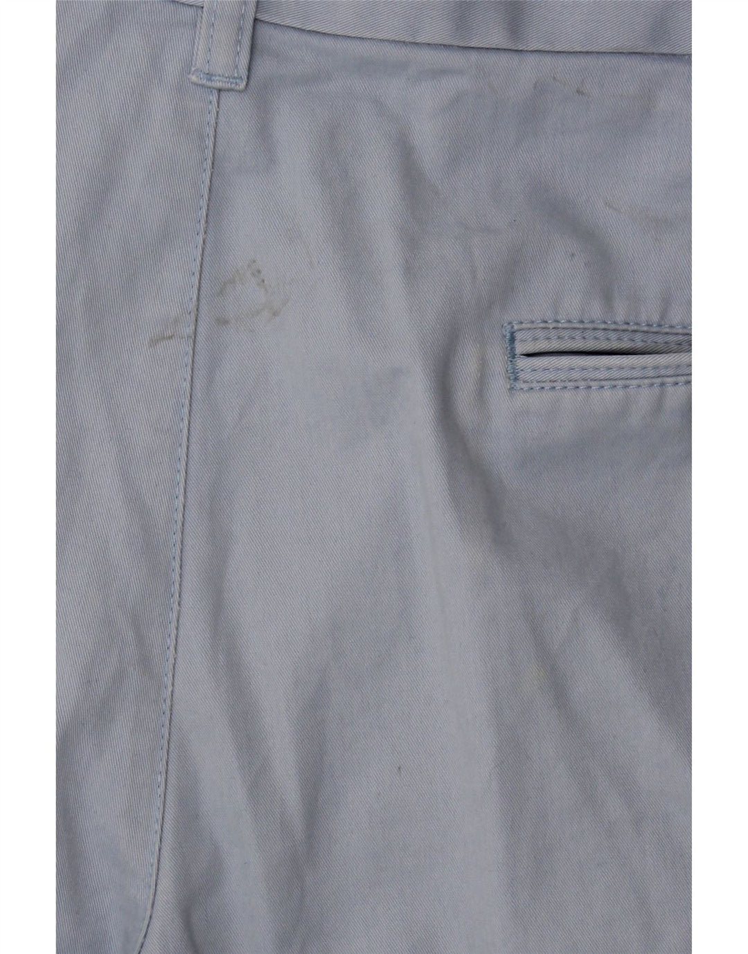 MARKS & SPENCER Pantaloni scurți chino pentru bărbați Blue Harbour W36, bumbac albastru mare