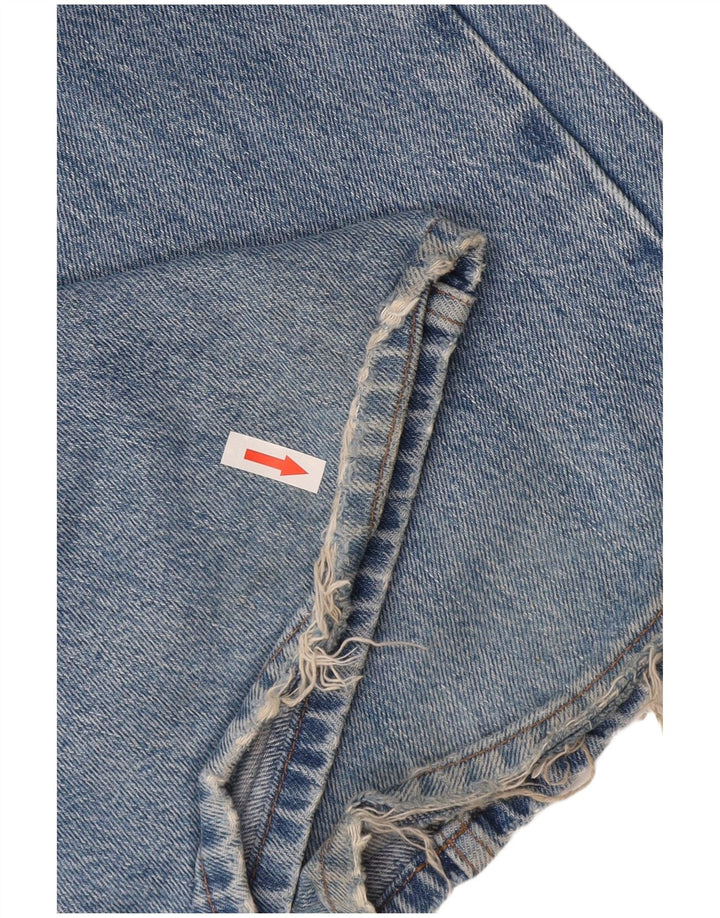 Blugi drepti pentru femei Topshop L30 L32 Poliester albastru