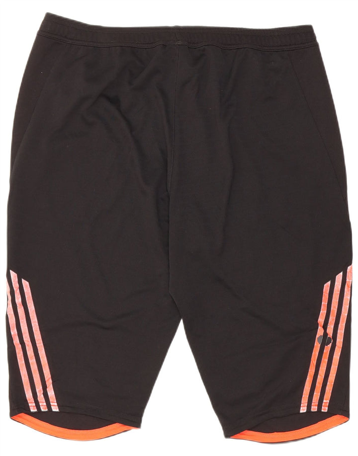Pantaloni scurți Adidas Predator Sport XL, negru, poliester color bloc